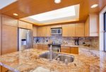 Cooking is a true luxury in this remodeled kitchen